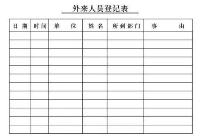 食品工廠(chǎng)訪(fǎng)客系統代替手寫(xiě)登記效率更高更安全